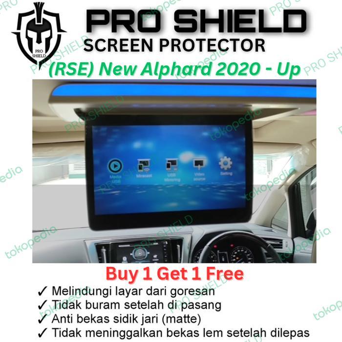 Anti gores roof monitor (RSE) new toyota alphard - Transparan