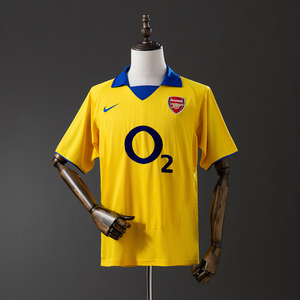 Jersey Retro Arsenal 03/05 away T shirt pria