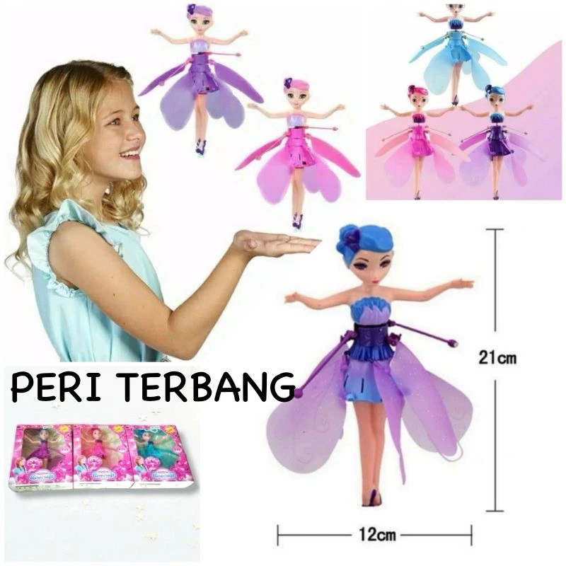 Mainan Anak Mainan Peri Terbang Sensor Karakter Mainan Peri Terbang Sensor Tangan