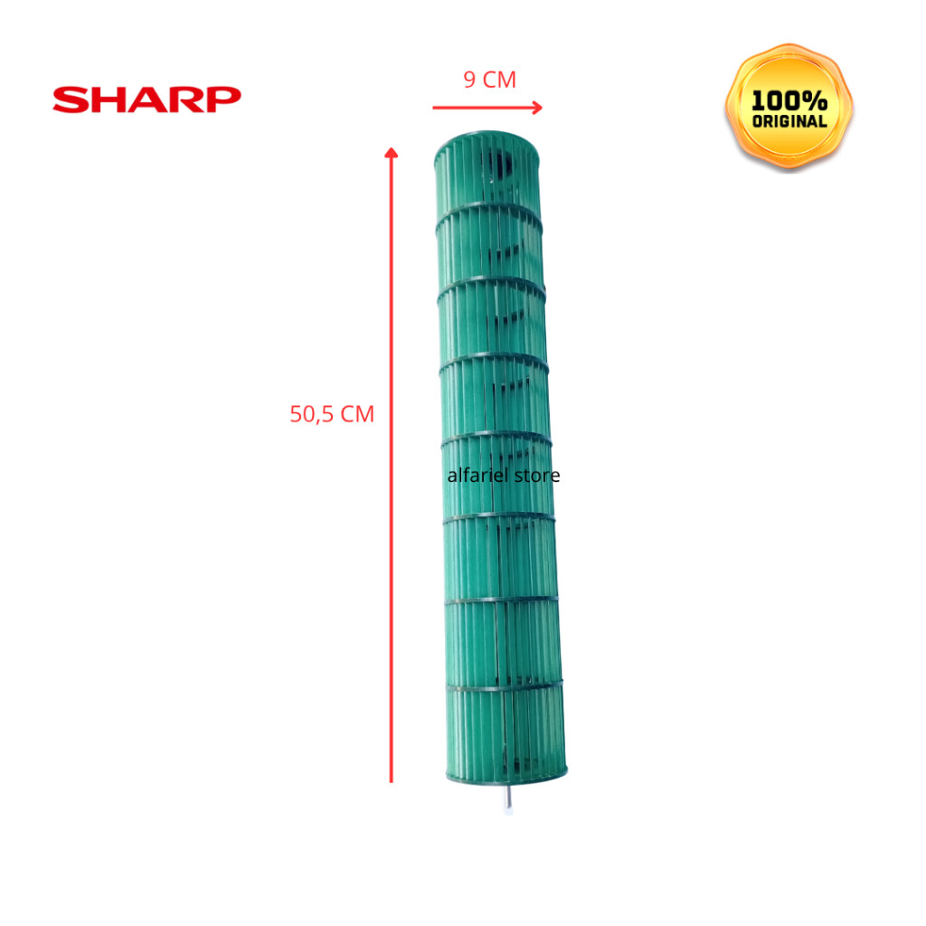 Kipas Cross Flow Ac SHARP 1/2Pk - 1Pk 9JQ10352067 AH-A5UCY AH-A7UCY AH-A9UCY