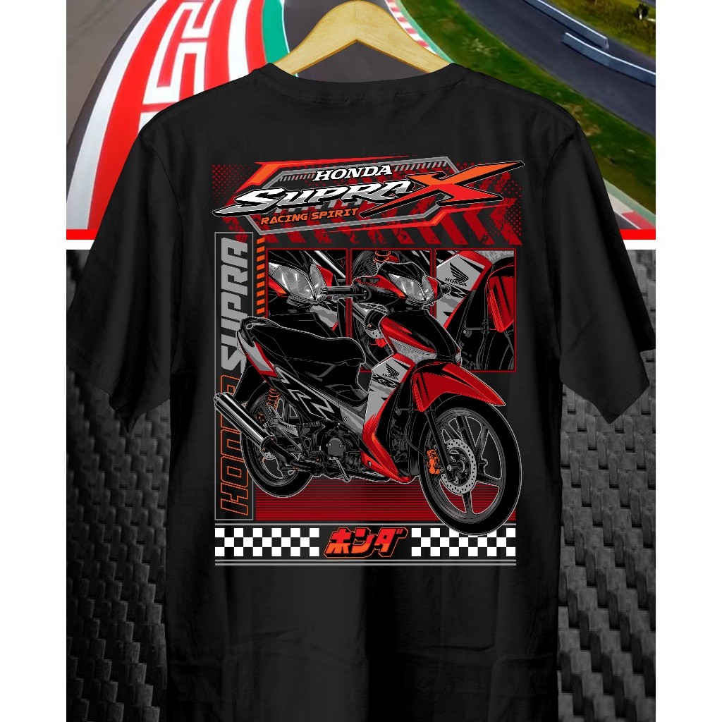 Kaos Motor Supra X 125 // Kaos SupraX // Baju Supra X // Kaos Supra X // Supra X