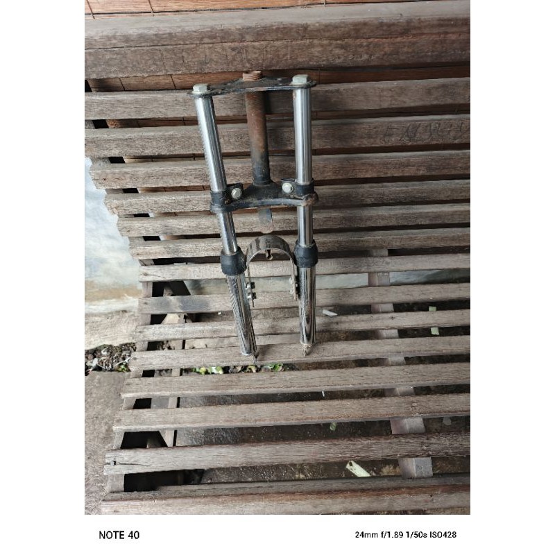 fork shock sepeda bmx 16 motobike jadul nos antiq