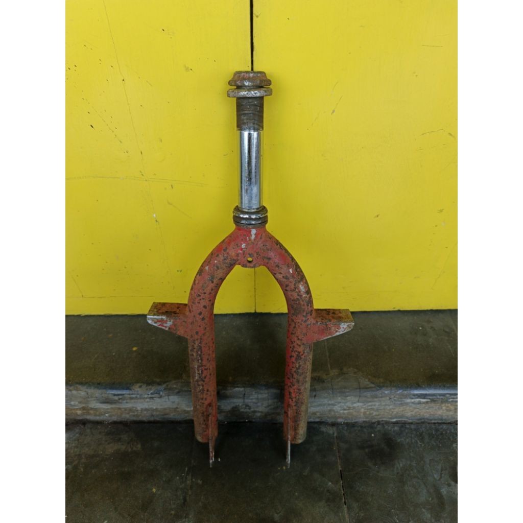 fork sepeda bmx 20 jadul freestyle second layak