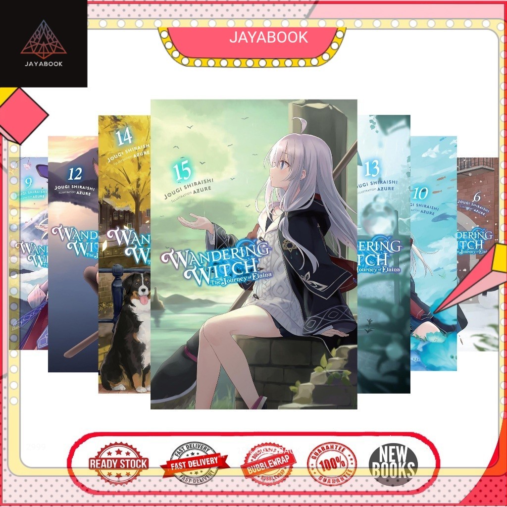 Wandering Witch: The Journey of Elaina, vol.1-16 (Light Novel English)