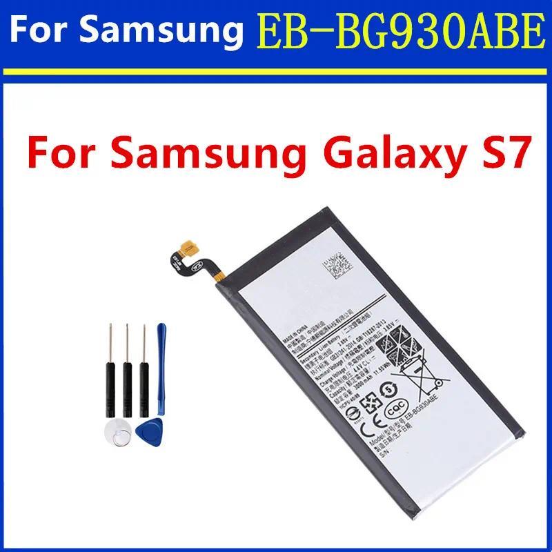 EB-BG930ABE 3000mAh Battery For Samsung Galaxy S7 SM-G930F G930FD G930 G930FD G930W8 High Quality Re