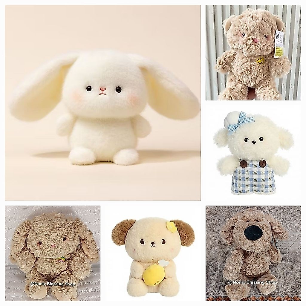 (READY STOK BONEKA MURAH LUCU) BONEKA VIRAL IMPORT KADO BONEKA IMUT || Boneka binatang Anjing, Kelin