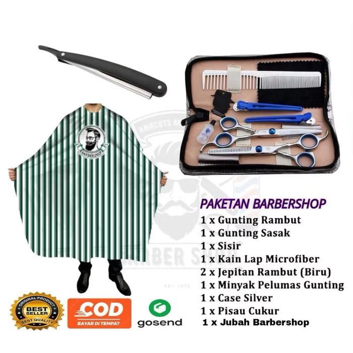lv Set Alat Cukur Rambut Gunting Rambut Set Potong Rambut Lengkap Salon Barbershop Profesional Kirei