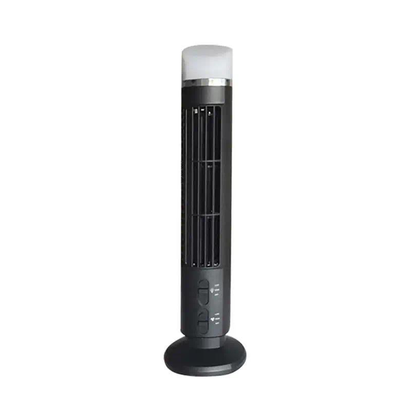 M02K-Portable Air Cooler Fan,Streamlined Tower Fan With LED,Powerful Wind,Space-Saving, Bladeless De