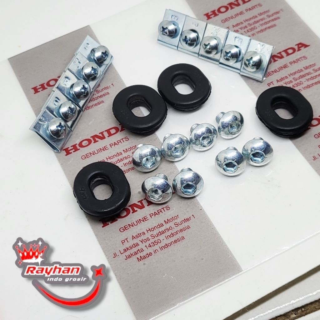 1Set Baut Body Kanan Kiri Motor CRF 150.... BITCOIN BAUT