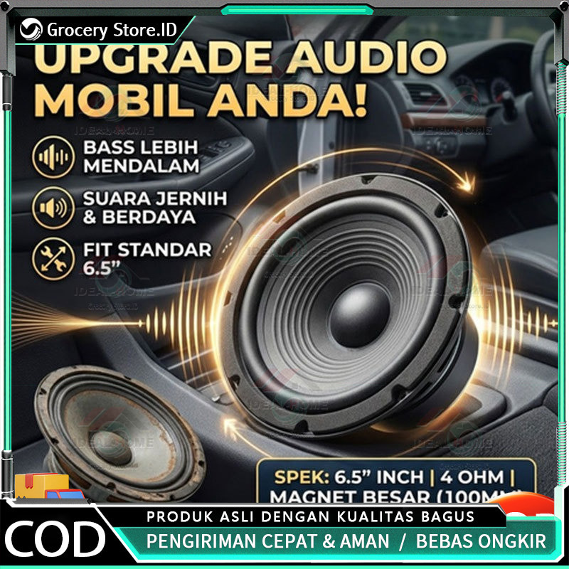 Speaker 6.5 inch Woofer Subwoofer 150W 4 ohm 6.5" Hifi Speker Idealhome