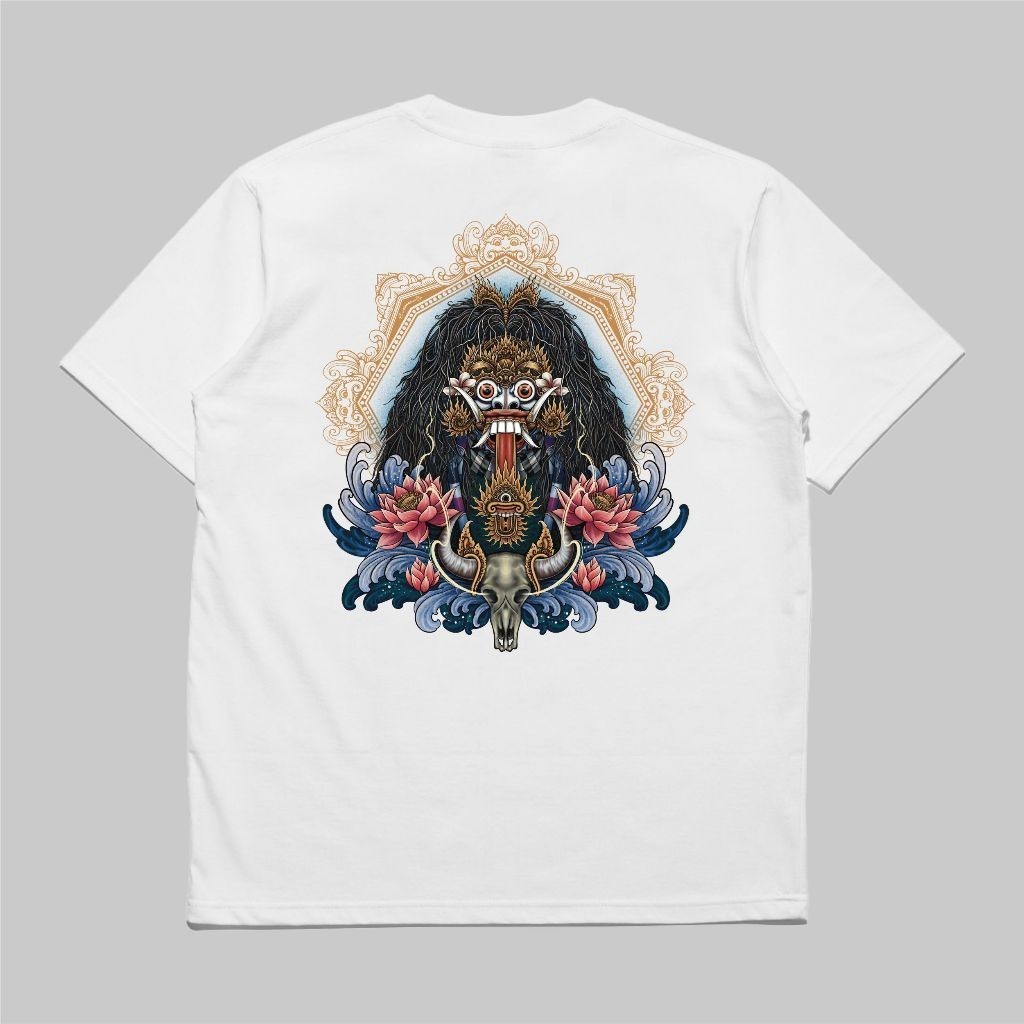 KAOS RANGDA QUEEN OF LEAK | KATA KATA BALI | | OLEH OLEH BALI | Baju Kaos Premium Quality