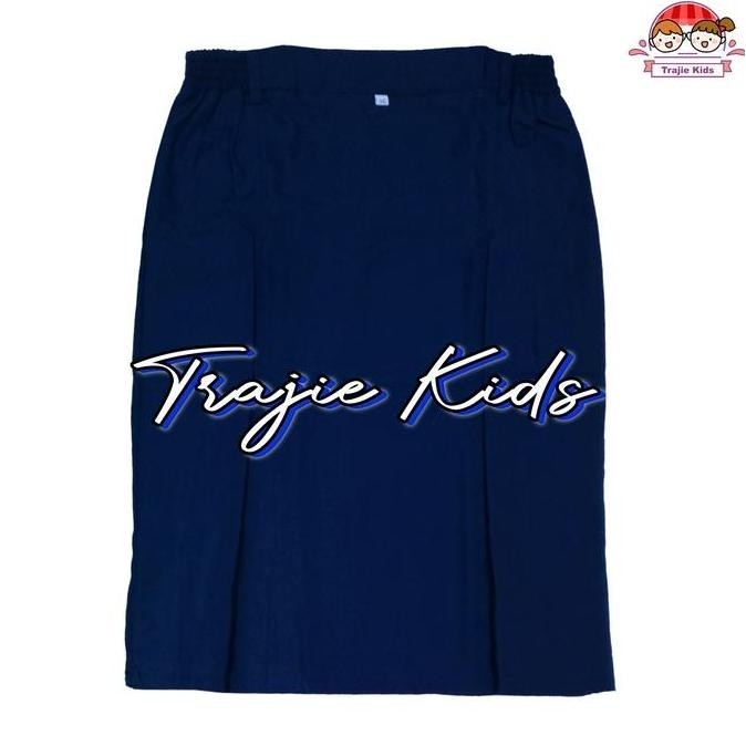 Rok Sekolah Pendek Model Span Untuk SMP / SMA Biru Abu Cokelat Pramuka Hitam Putih Paskibra Kancing 