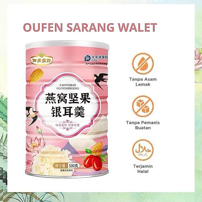 FASHION518 - Bubur Teratai/Lotus root powder/oufen Sarang Walet 500 gram