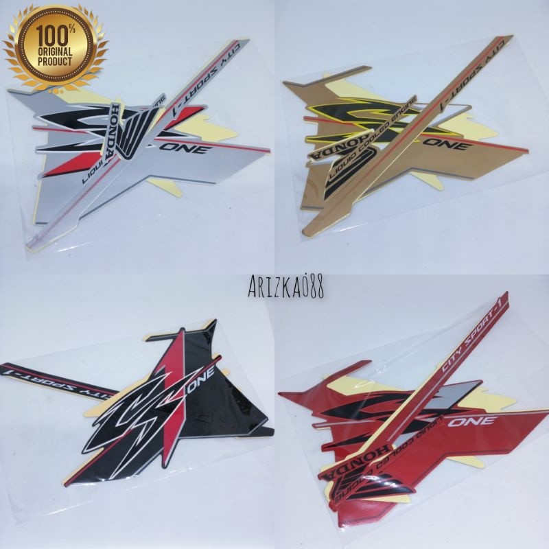 (ORI) LIS STRIPING CS1  Stiker Bodi Motor Honda CS1 CS 1 gread original