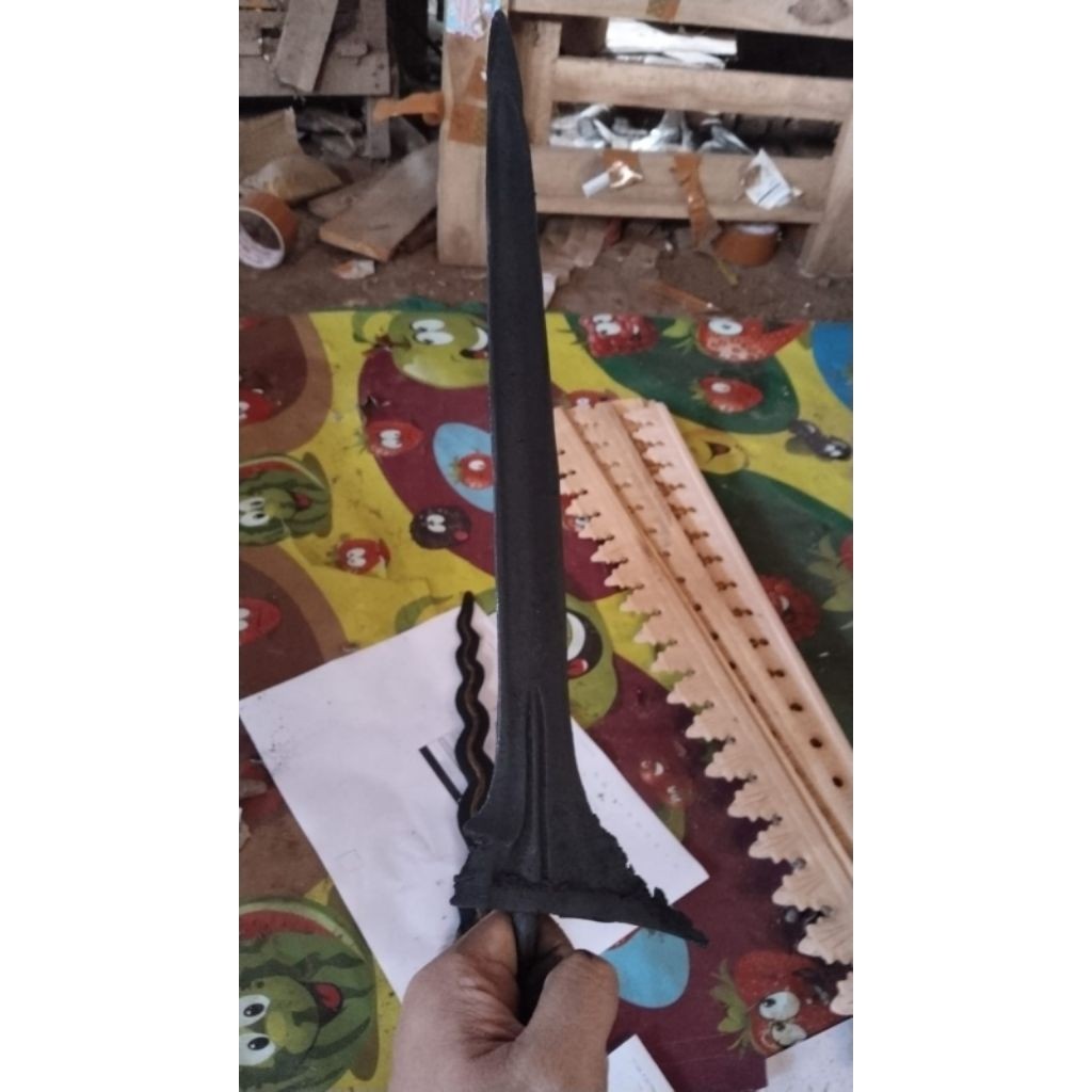 Bilah Keris Pajangan Model Lurus
