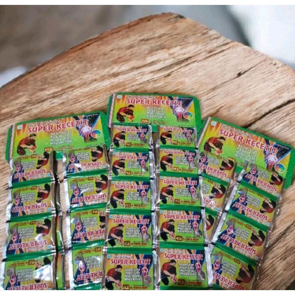 READY ( SUPER KECETIT ) SUPER KECETIT KAPSUL ASAM URAT PEGAL LINU