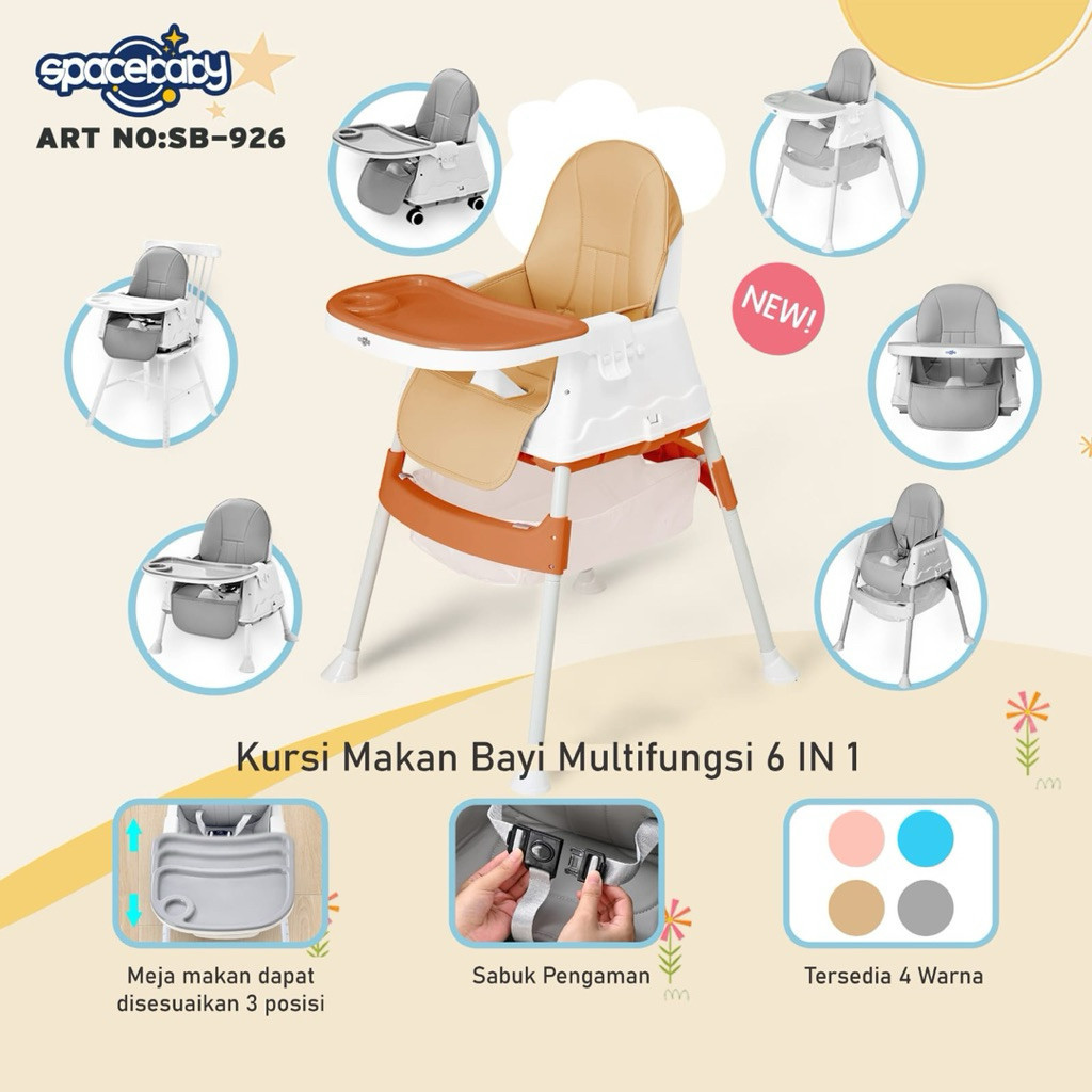 SPACE BABY KURSI MAKAN BAYI SB926