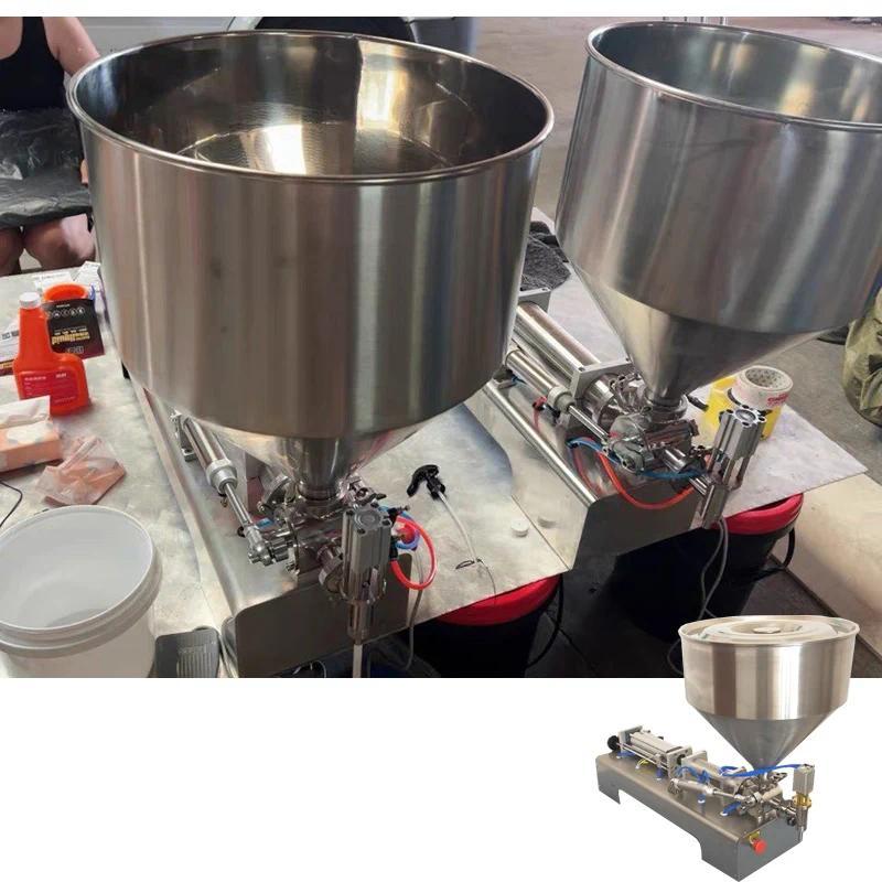 Cream Filling Machine Creamy Cream Yogurt  Honey Jam Gel Filling Machine Pneumatic Piston Filling Ma