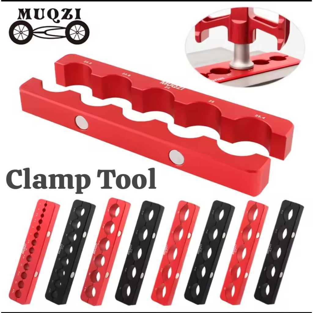 Foto Muqzi Tool Alat Clamp Klem Penjepit Ragum Stand Multi fungsi Repair Pedal Fork RS Sepeda