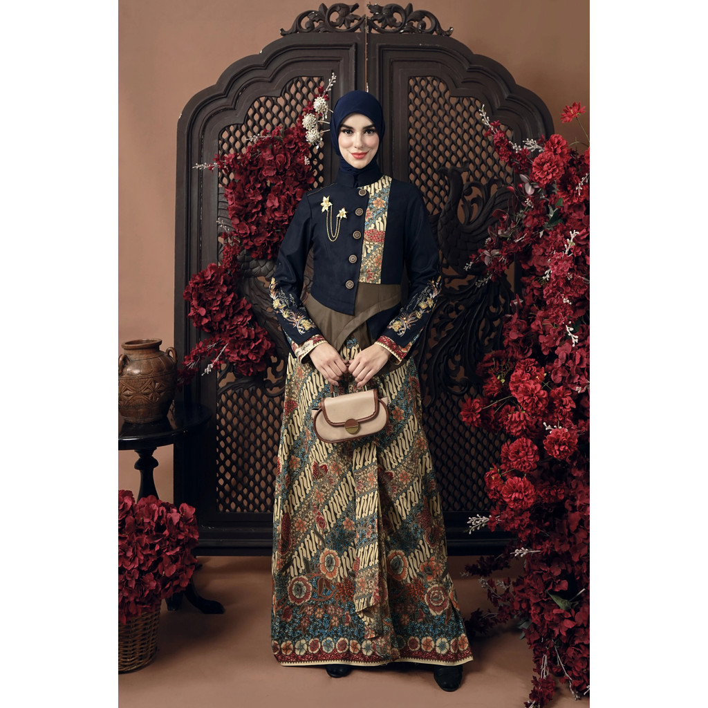 Tuneeca Gamis Batik Kinansih T-0726005 By TUNEECA DJENARA