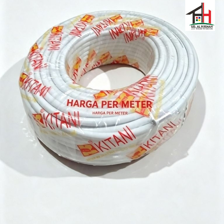 Kabel Listrik NYM 2x1.5 Tunggal Kawat KITANI 2 X 1.5MM NYM (KAWAT TEMBAGA MURNI) SNI