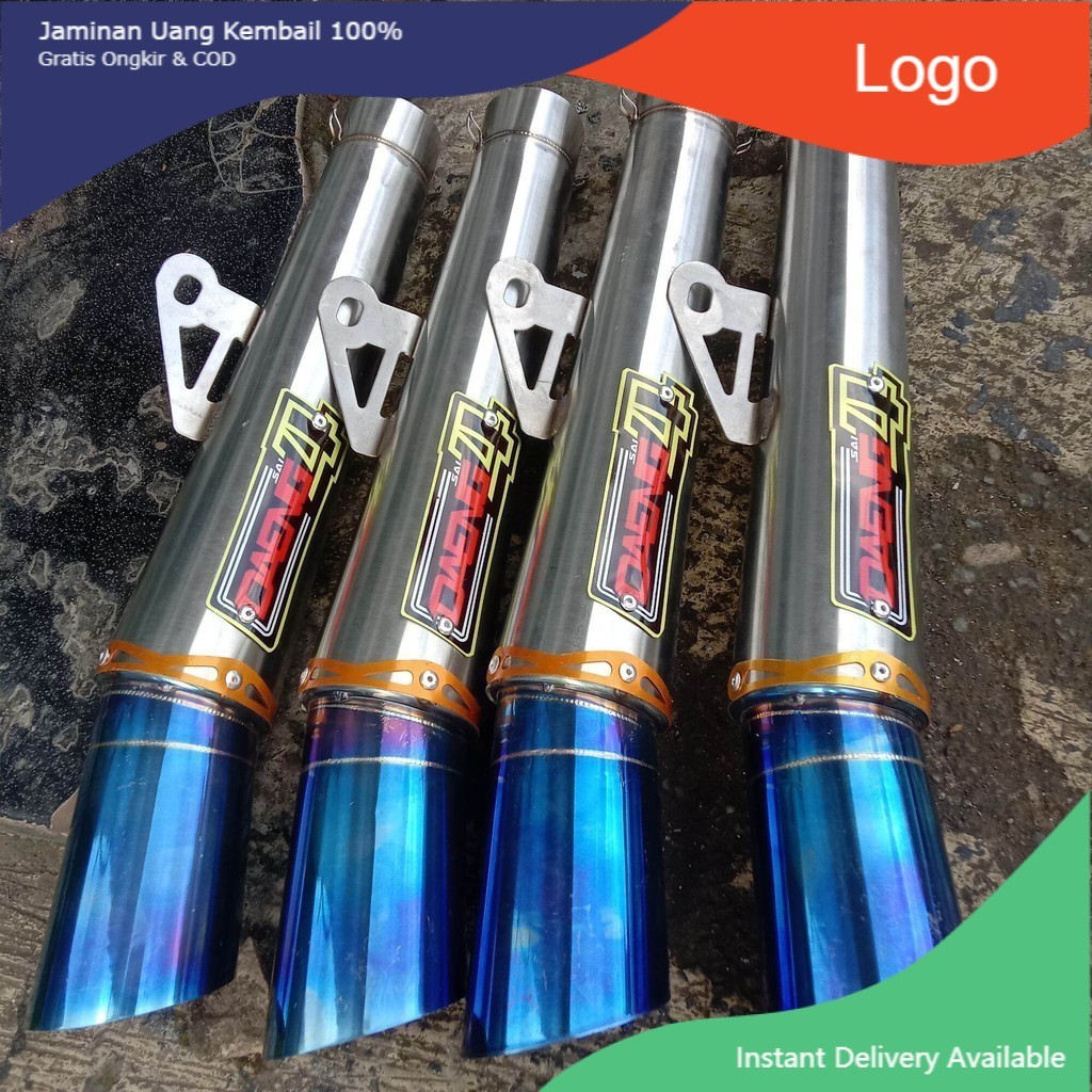 Silencer Daeng sai4 Racing Exhaust Jupiter z1 Sonic Satria Fu
