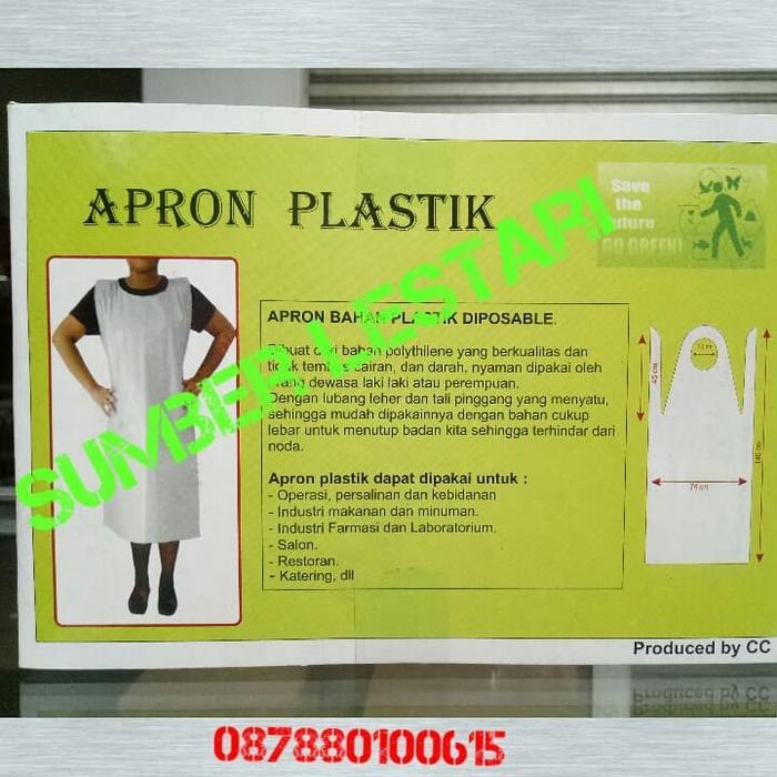 Plastik Apron / Celemek plastik apron