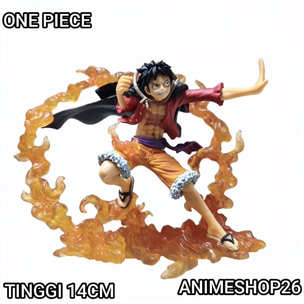 PROMO pajangan action figure anime one piece luffy gear 4 luffy gear 5