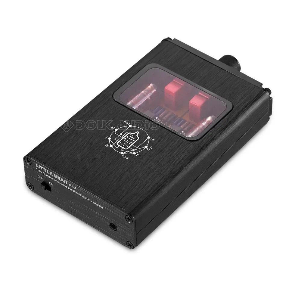 Little Bear B4X  Portable Vacuum Tube Headphone Amplifier DualMono Balanced Stereo Auo Amp