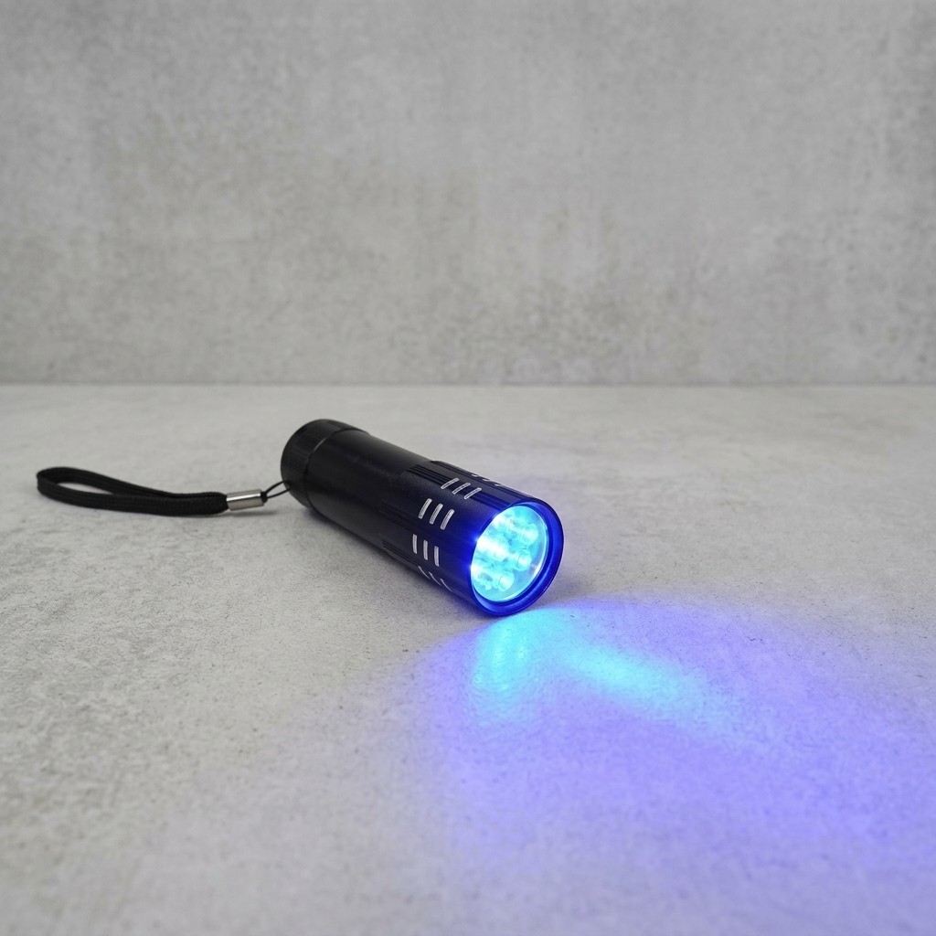 GSLED Senter UV Ultraviolet Detektor Uang Palsu USB Cas Charger Alat Deteksi Uang Palsu Noda Kucing 