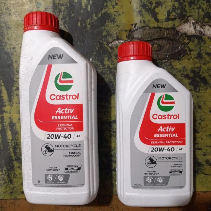 OLI CASTROL ESSENSIAL 20W-40 0,8 L
