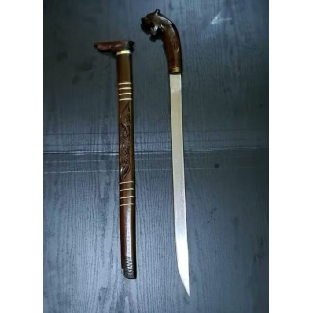 Golok Tebas Motif Supertajam Baja Asli cibatu