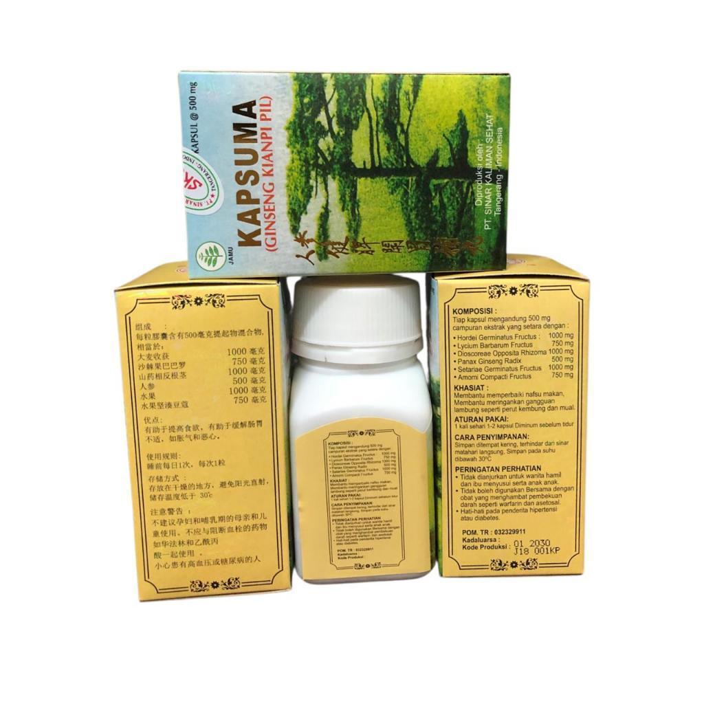 BEST SEALLER SUDAH BPOM Kapsuma Ginseng Pt Sinar Kaliman Sehat _Kisen#Herbal_
