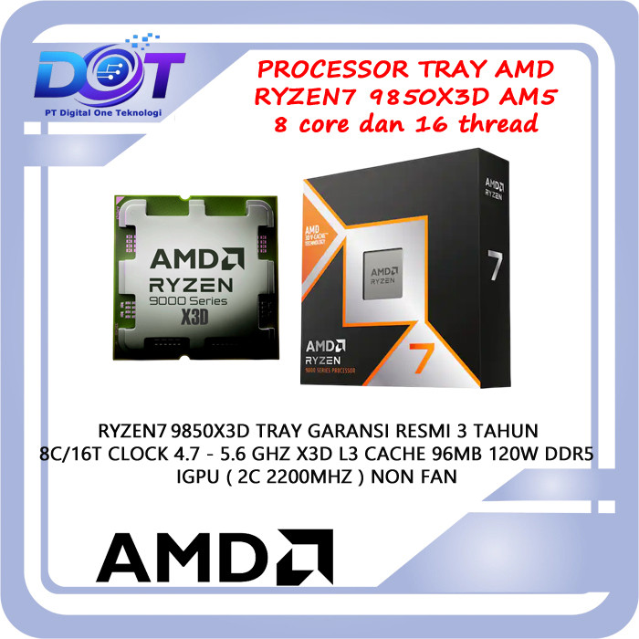 AMD Ryzen 7 9850X3D CPU