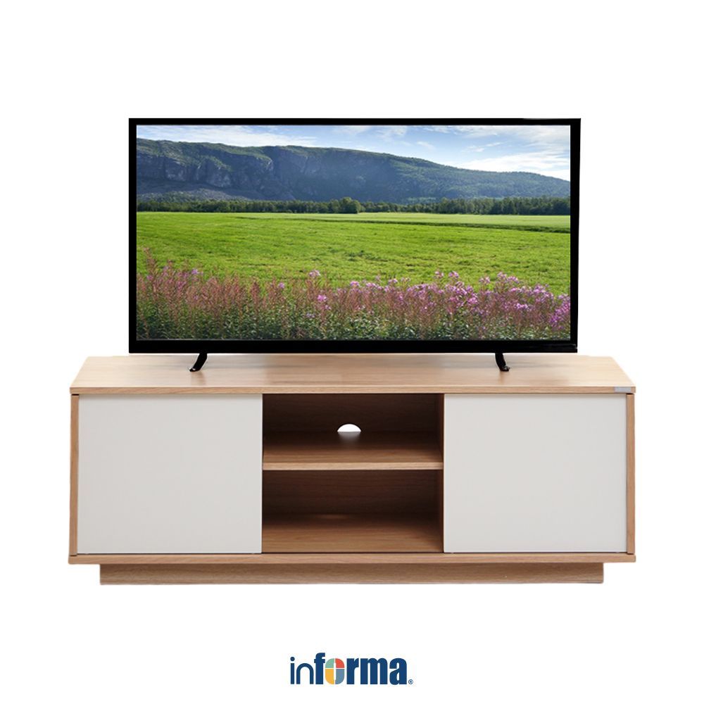 Informa Jena Rak TV - Euro Oak Cabinet TV Stand Meja TV Lemari TV