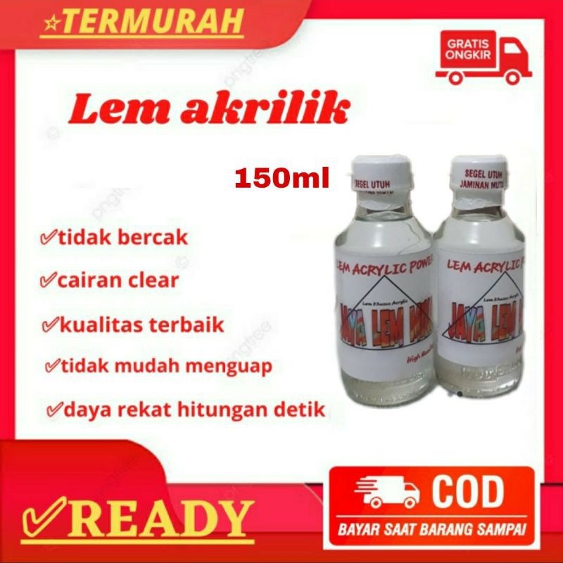Lem Akrilik 150ml Lem akrilik