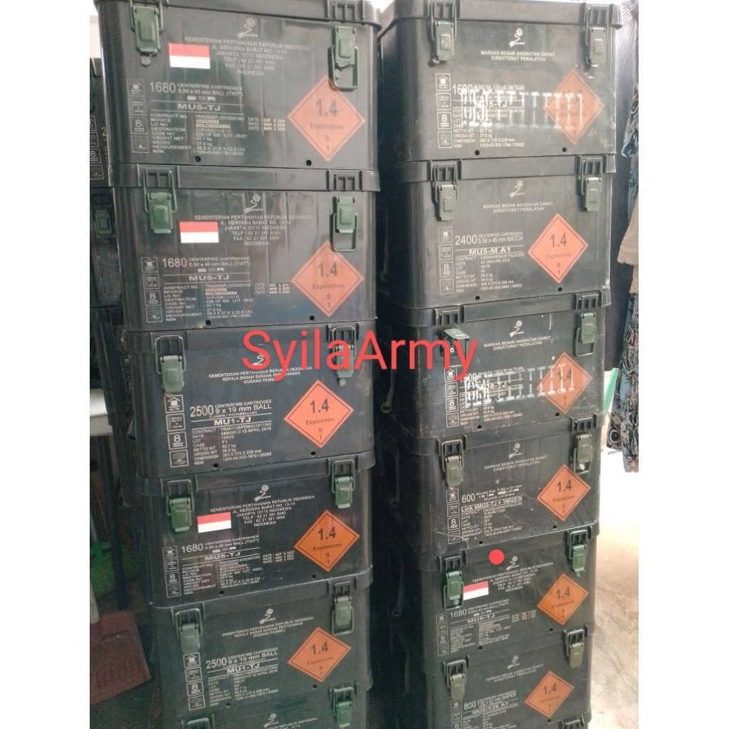 BOK BEKAS PELURU PINDAD,BOX BEKAS PINDAD,BEKAS PELURU