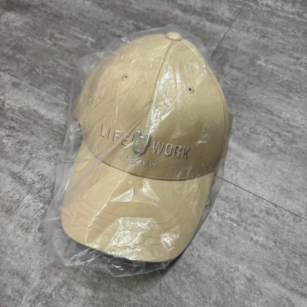 LIFEWORK Hideaway Metal Radog Font Logo Cap Authentic / Topi LW Original
