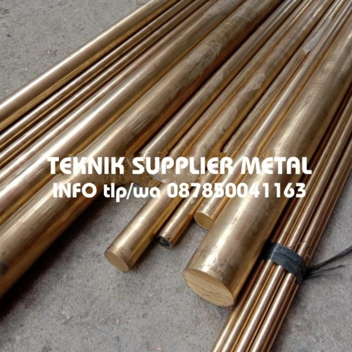 as kuningan 38mm x 110mm - as kuningan bulat 38mm