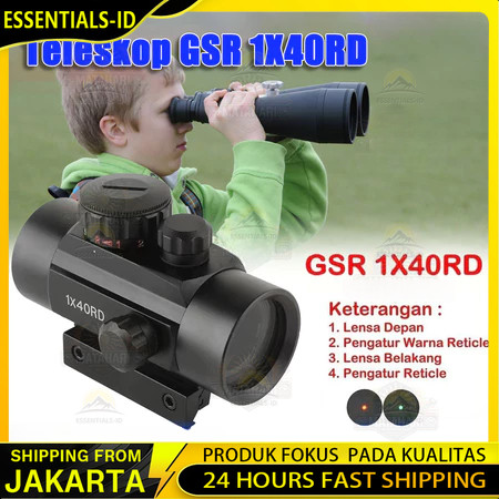 Red Dot 1x40 RD / Red Dot Bushnell Laser / Red Dot Scope 1x40 / Bushnell Teleskop Reddot / Bushnell 