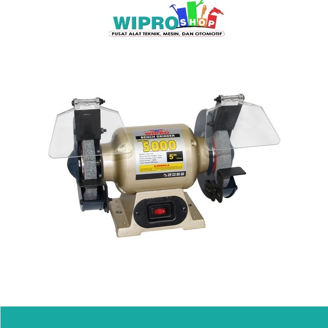 Wipro TDS-125 Mesin Gerinda Duduk 5" Inch - Bench Grinder