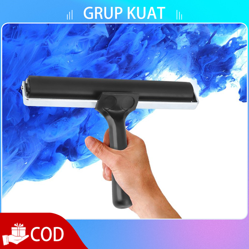 Roller Karet Roller Lino 20 Cm Hard Roll Rubber Roll Grafis Karet Hard Alat Seni