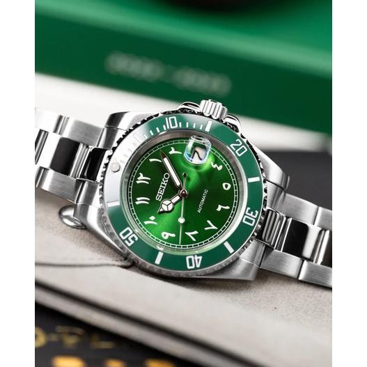 Seiko Submariner Hulk Arabic NH35 Automatic Special