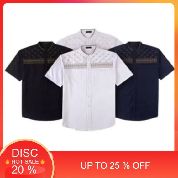 Baju koko bordir JASUKE Baju koko bordir pria - Baju koko pendek Terlaris