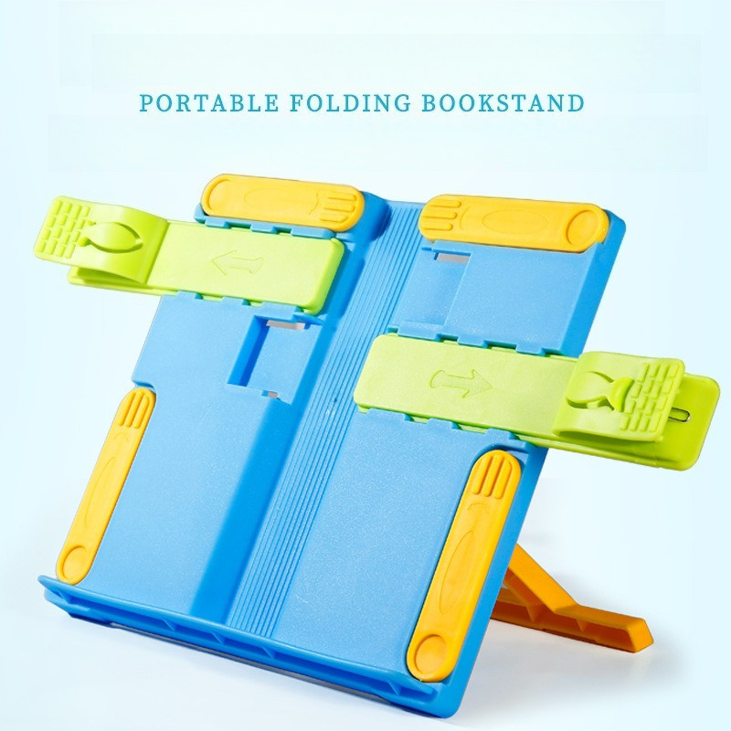 Multi-functional Reading Stand Folding Reading Stand Portable Book Holder Student Gift Desktop Book 