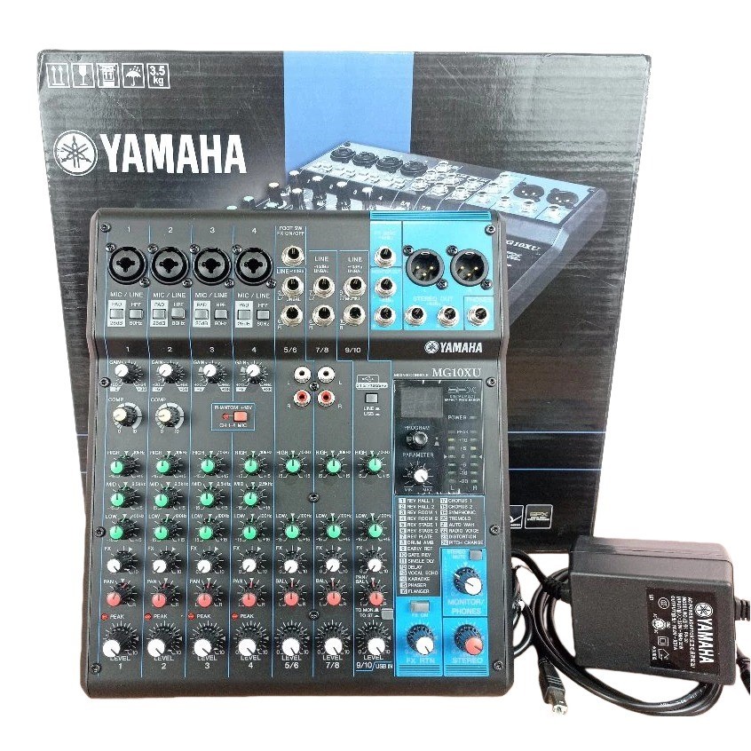 MIXER AUDIO YAMAHA MG10XU MIXER 10 CHANNEL MG 10 XU