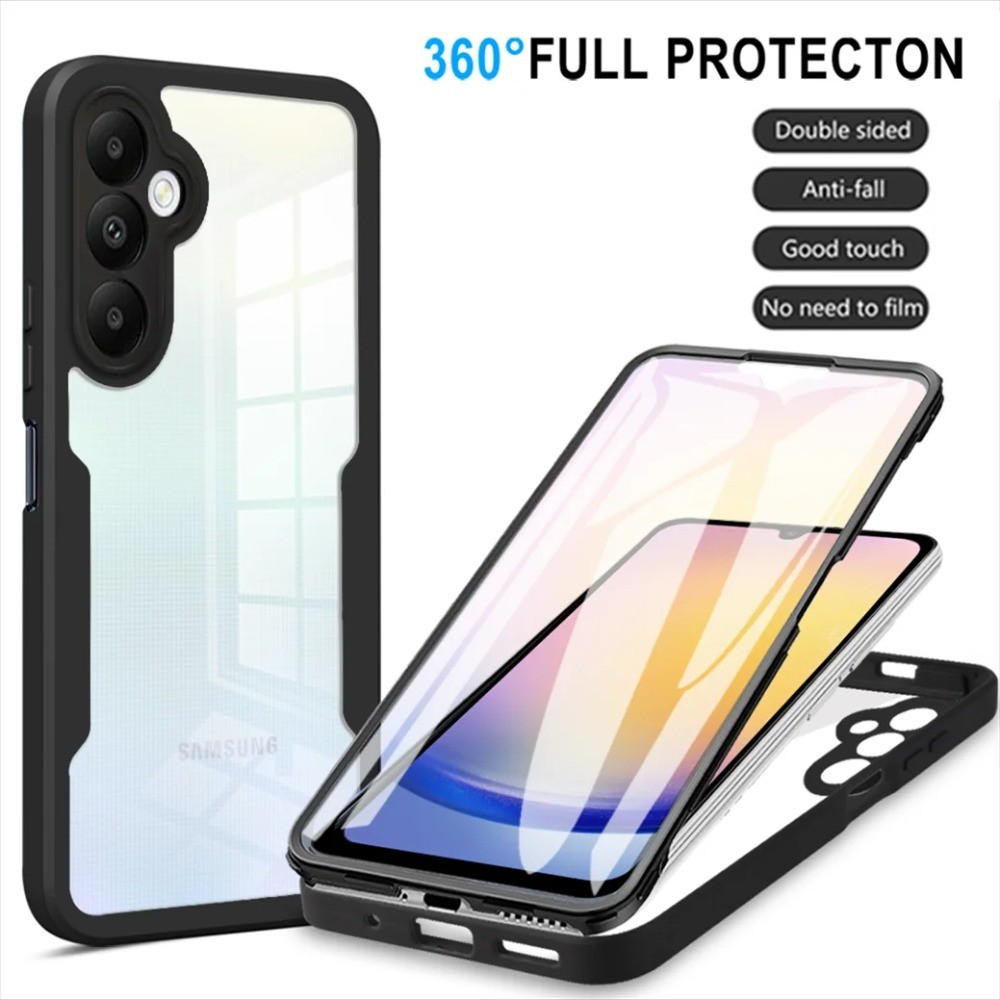 360 Full Body Screen Protector Transparent Case For Samsung Galaxy A82 A73 A72 A71 A55 A54 A53 A51 A