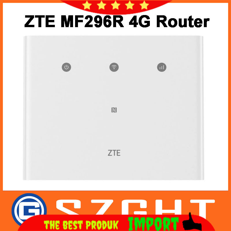 PROMO NEW ZTE MF296R 4G LTE Cat6 Wireless Router