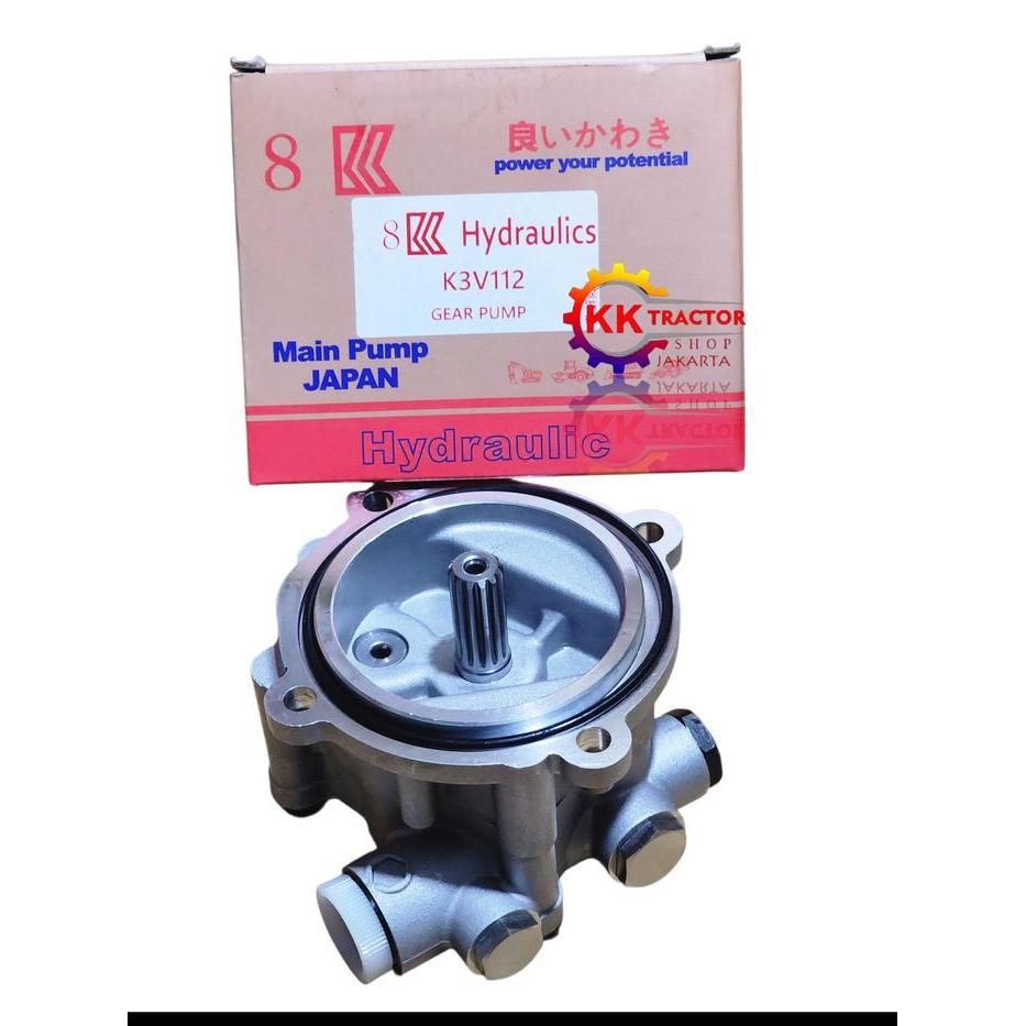 GEAR PUMP SH210-6 EC210B SH210 SK200 K3V112