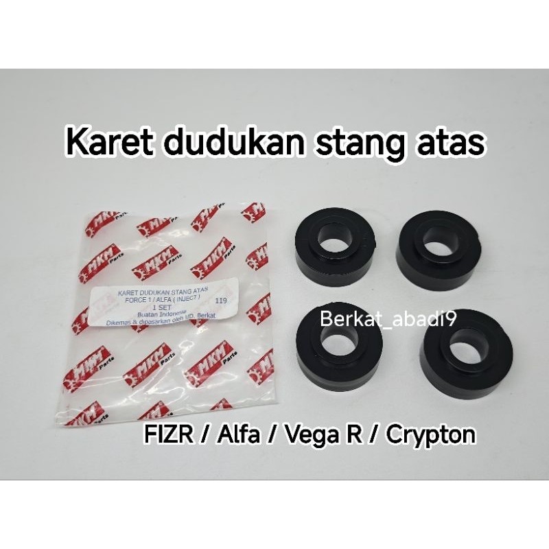 Karet ganjilan dudukan stang atas Yamaha Fizr / force1 / Vega r / crypton / alfa / F1